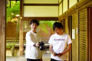 京都にて